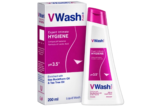 VWash Plus for Feminine Care and Hygiene — 100 ml